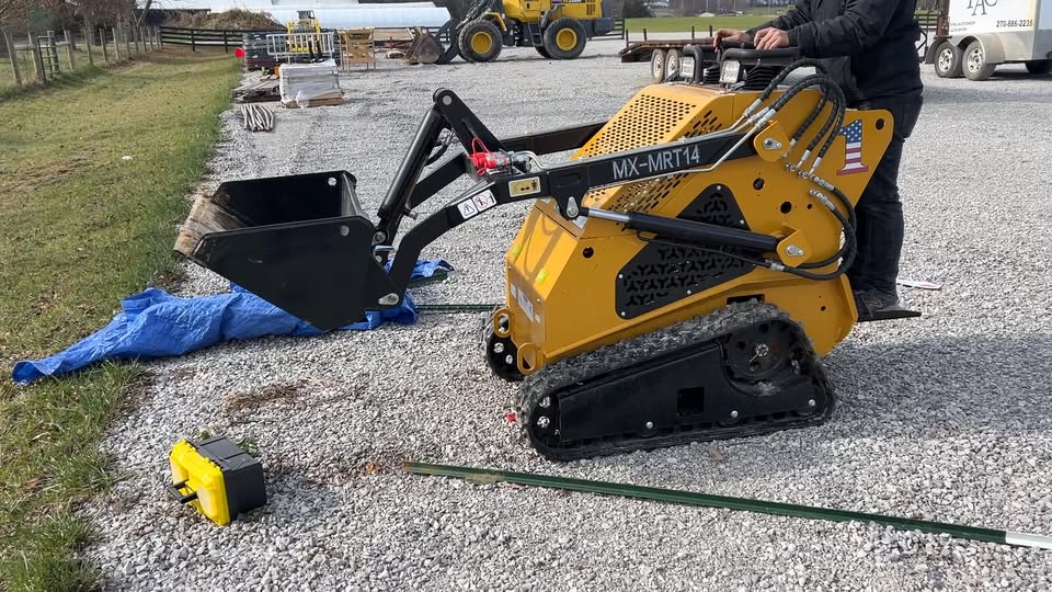 New 2025 AGT MX-MRT14 Mini Skid Loader